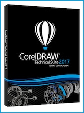 CorelDRAW Technical Suite 2017 - PC 1 dispozitiv Lifetime Corel Cheie GLOBAL