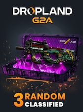 Counter Strike 2 RANDOM 3 CASE CLASSIFIED PC BY DROPLAND.NET Key GLOBAL