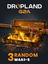 Counter Strike 2 RANDOM 3 CASE M4A1-S SKIN PC BY DROPLAND.NET Key GLOBAL