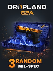 Counter Strike 2 RANDOM 3 CASE MIL-SPEC SKIN PC BY DROPLAND.NET Clé GLOBAL