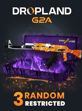 Counter Strike 2 RANDOM 3 CASE RESTRICTED SKIN PC BY DROPLAND.NET Key GLOBAL