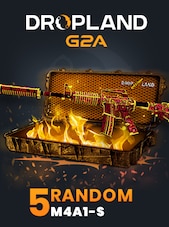 Counter Strike 2 RANDOM 5 CASE M4A1-S SKIN PC BY DROPLAND.NET Cheie GLOBAL