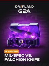 Counter Strike 2 RANDOM 5 CASE MIL-SPEC VS. FALCHION KNIFE SKIN PC BY DROPLAND.NET Clave GLOBAL