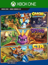 Crash + Spyro Triple Play Bundle Xbox One Xbox Live Chiave STATI UNITI