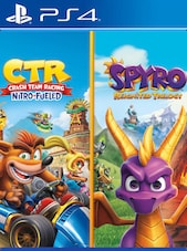 Crash Team Racing Nitro-Fueled + Spyro Game Bundle PS4 PSN Account GLOBAL