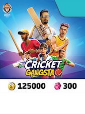 Cricket Gangsta Coin Pack - 125,000 + Gem Pack 300 IND Android, iOS Meplay Key INDIA