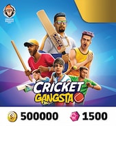Cricket Gangsta Coin Pack - 500,000 + Gem Pack 1500 IND Android, iOS Meplay Key INDIA