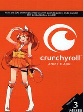 Crunchyroll Premium Fan 3 miesiące Crunchyroll Klucz BRAZYLIA