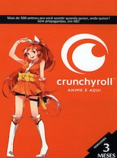 Crunchyroll Premium Fan 3 mois Crunchyroll Clé BRÉSIL