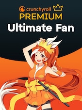 Crunchyroll Premium Ultimate Fan 1 mes Crunchyroll Clave GLOBAL