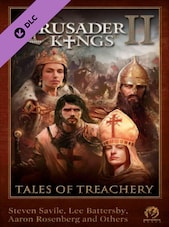 Crusader Kings II Ebook - Tales of Treachery PC Steam Chiave GLOBALE