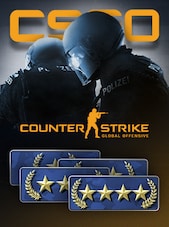CS GO Prime / 2.0 Gold Nova 1 - Gold Nova Master PC Steam Account GLOBAL