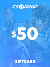CSDROP Gift Card – CS2 / CS:GO Case Opening (Instant Code) 50 USD - CSDROP.com Key - GLOBAL CSDROP.com Key GLOBAL