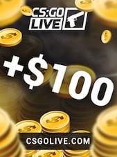 CSGOLive 100 USD Key