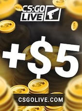CSGOLive 5 USD Key