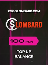 CSGOLombard 100 PLN CSGOLombard Klucz GLOBALNY