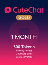 CuteChat Gold 1 Month Key CutechatAI GLOBAL
