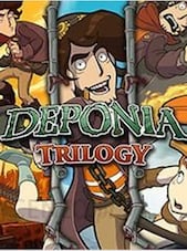 Deponia Trilogy PC Steam Clé GLOBAL