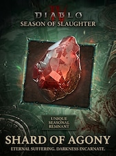 Diablo 4 Items - Season of Slaughter(S12) - 100 x Shard of Agony BillStore Player Trade GLOBAL