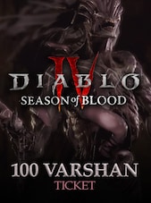 Diablo IV Ticket Belial's Return (S8) - 100 Varshan Ticket BillStore Player Trade GLOBAL