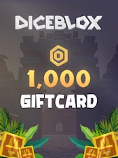 Diceblox Gift Card 1000 Diceblox Key GLOBAL