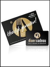 Diner Cadeau Gift Card 150 EUR Dinercadeau Chiave PAESI BASSI