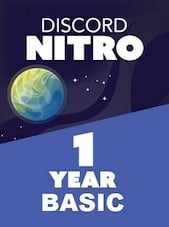 Discord Nitro Basic 1 jaar Discord Sleutel GLOBAL