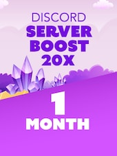 Discord Server Boost 20x 1 Maand Discord Boost Sleutel GLOBAL