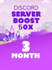 Discord Server Boost 50x 3 miesiące Discord Boost Link aktywacyjny GLOBALNY