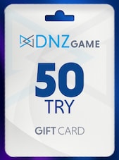 DNZGame Gift Card 50 TRY Klucz GLOBALNY
