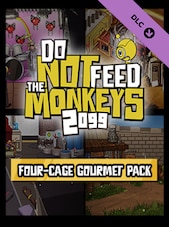 Do Not Feed the Monkeys 2099 - Four Cage Gourmet Pack PC Steam Clé GLOBAL