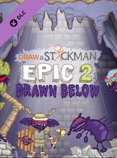 Draw A Stickman: EPIC 2 - Drawn Below PC Steam Klucz GLOBALNY
