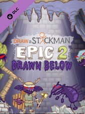 Draw A Stickman: EPIC 2 - Drawn Below Steam Key GLOBAL Steam Klíč GLOBÁLNÍ