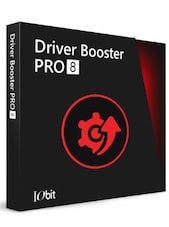 Driver Booster 8 PRO - PC 3 Devices 1 año IObit Clave GLOBAL
