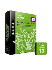 Dr.Web Security Space 12 - PC 1 jaar Dr.Web Sleutel GLOBAL