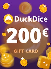 DuckDice.io Gift Card 200 EUR in BTC DuckDice Key GLOBAL