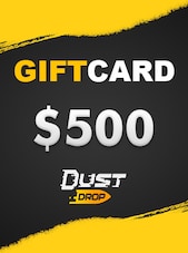 Dust-Drop.com Gift Card 500 USD Dust-Drop Key GLOBAL