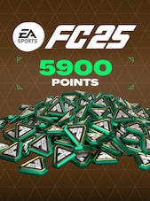 EA Sports FC 25 Ultimate Team - 5900 FC Points PC EA App Clé GLOBAL