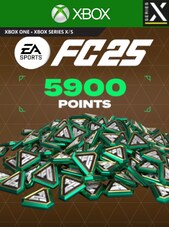 EA Sports FC 25 Ultimate Team 5900 FC Points - Xbox Live Key - EUROPE Xbox Live Kulcs EURÓPA
