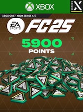 EA Sports FC 25 Ultimate Team 5900 FC Points - Xbox Live Key - GLOBAL Xbox Live Kulcs GLOBÁLIS