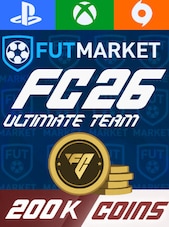 EA SPORTS FC 26 Coins - 200k PS, Xbox, PC FUTMarket Intercambio cómodo GLOBAL