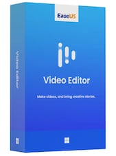 EaseUS Video Editor - PC 1 PC Lebenslang EaseUS Schlüssel GLOBAL
