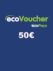 ecoPayz ecoVoucher Gift Card 50 EUR ecoVoucher Klucz EUROPA