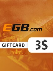 EGB Egamingbets Gift Card 3 USD EGB Clave GLOBAL
