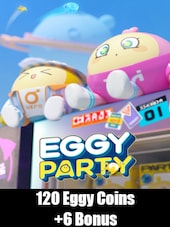Eggy Party 120 eggy coins + 6 Bonus In App GLOBAL