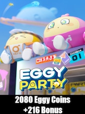 Eggy Party 2080 eggy coins + 216 Bonus - GLOBAL Doğrudan Yükleme KÜRESEL