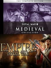 Empire: Total War Collection + Medieval: Total War Collection PC Steam Key GLOBAL