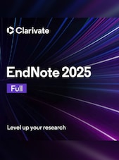 EndNote 2025 - PC, Mac 1 Kullanıcı Ömür boyu EndNote Anahtar KÜRESEL