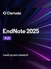 EndNote 2025 (PC, Mac) (1 User, Lifetime)  - EndNote Key - GLOBAL EndNote Key GLOBAL