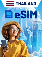 eSIM 10 GB 30 dagen THAILAND Android, iOS eSIM